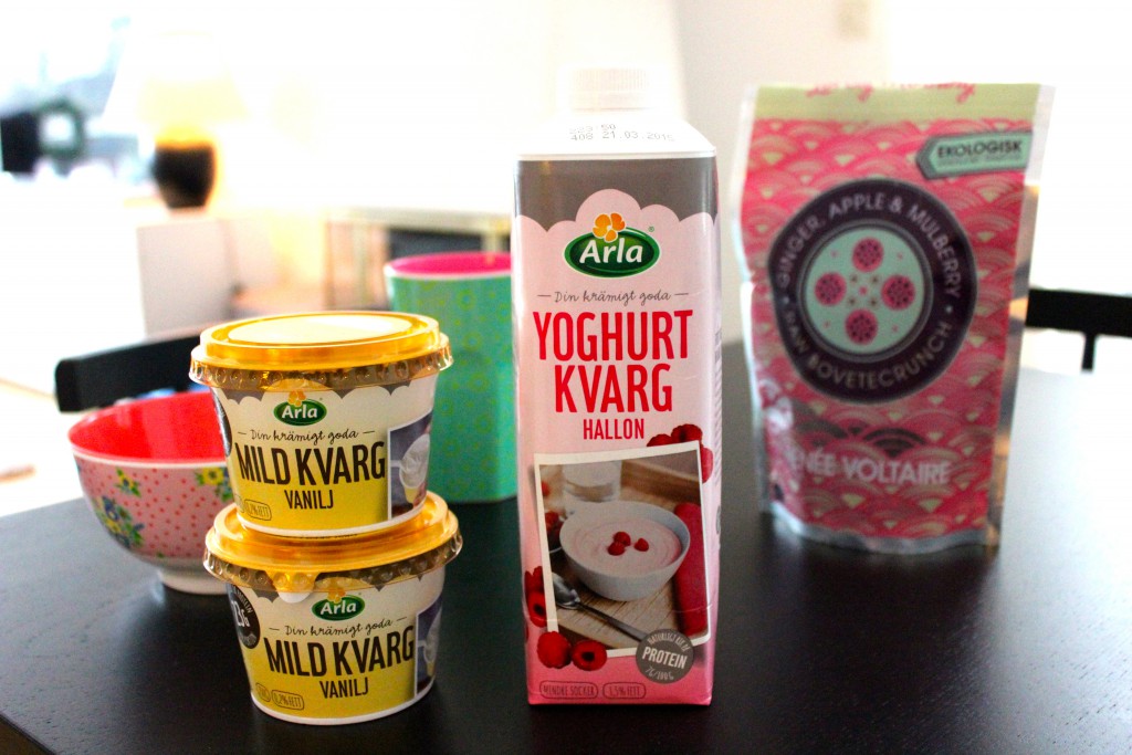 arla yoghurt & kvarg